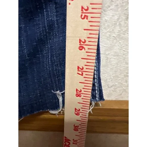 BKE Starlite Mid Rise Denim Blue Jeans Cut Off Pants Women's Size 28 - Picture 7 of 13